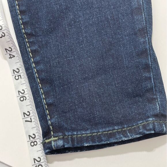 True Religion Jennie Curvy Mid Rise Super Skinny dark wash denim jeans - 31 - Picture 6 of 11